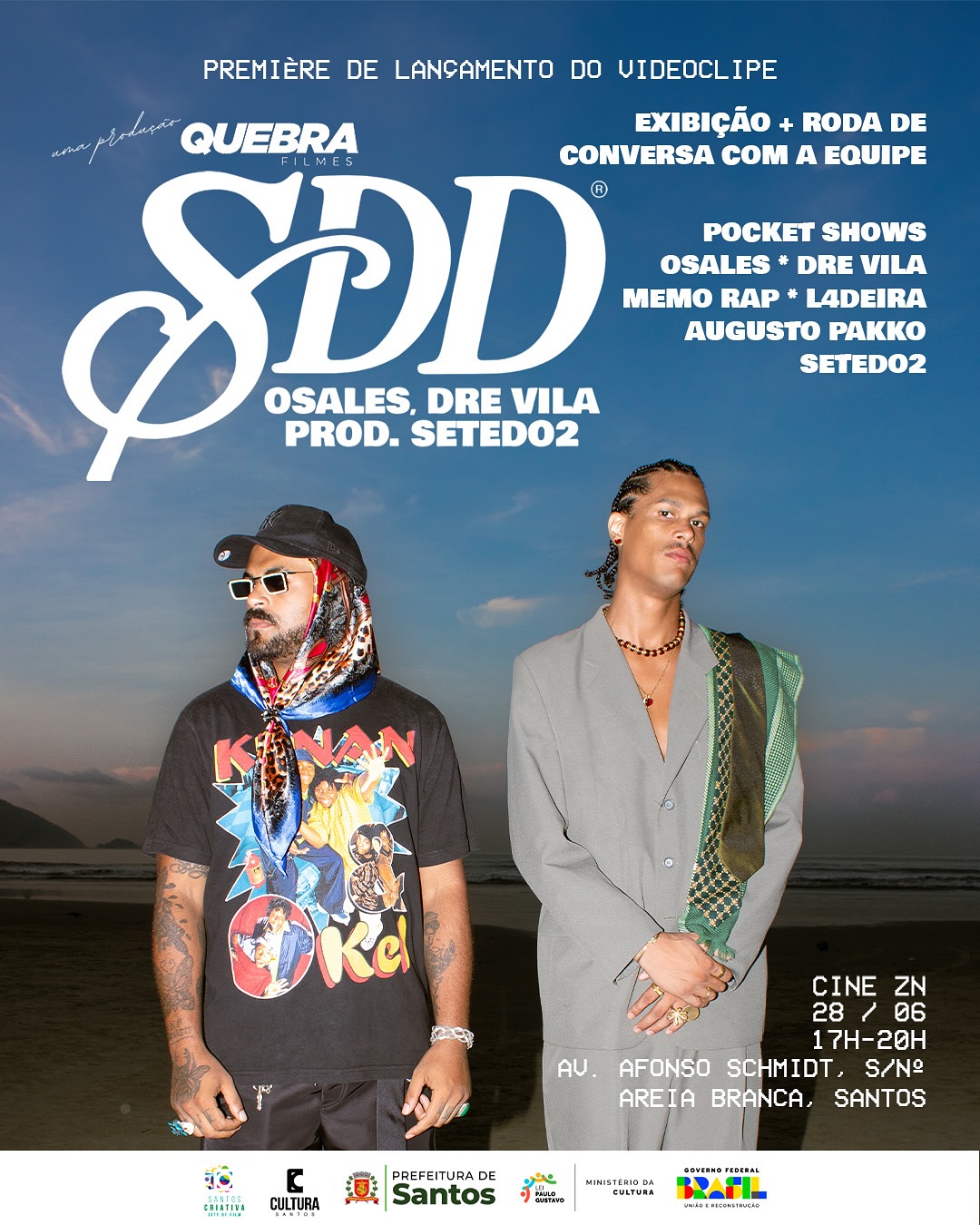 “SDD” — um clipe sobre o que a gente sente, mas quase nunca fala.Na contramão do estereótipo do